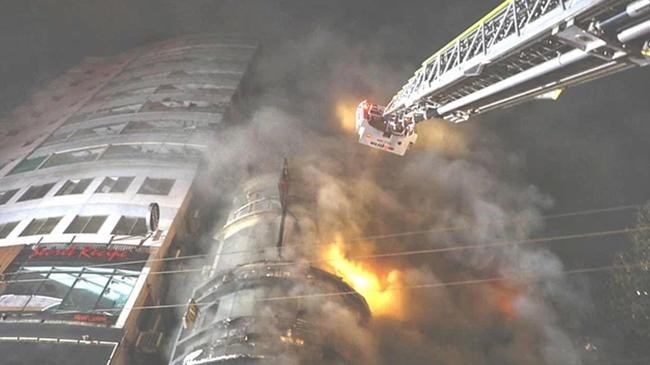 fire in baily road