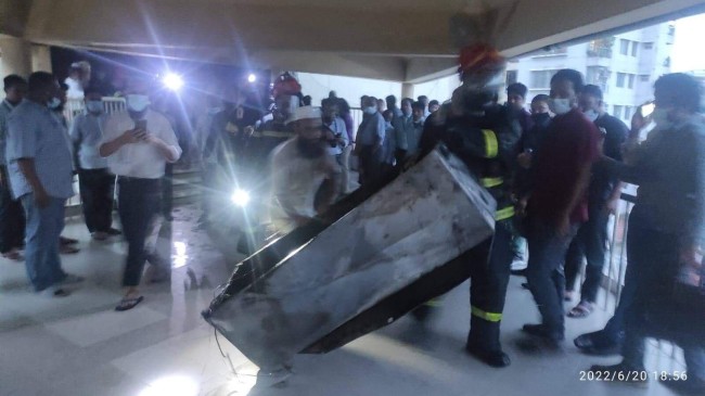 fire in bangladesh bank