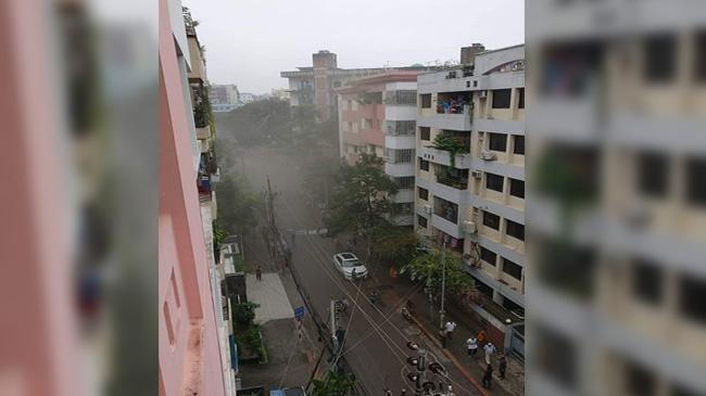 fire in dhanmondi 2