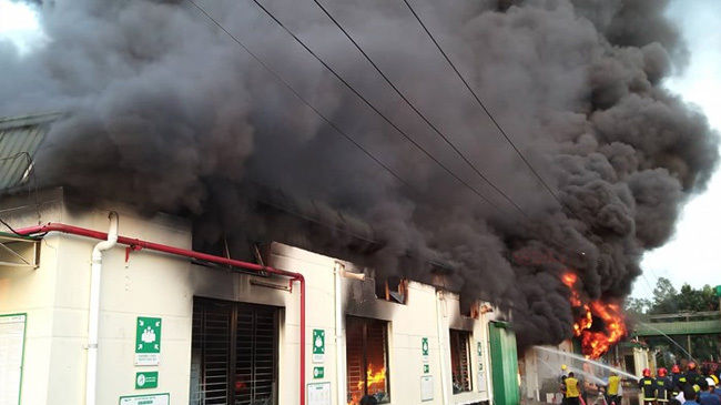 fire in gajipur