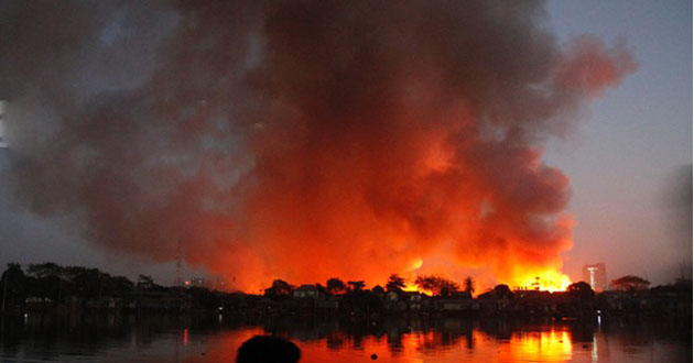 fire in korail