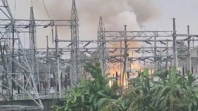 fire in power grid 2