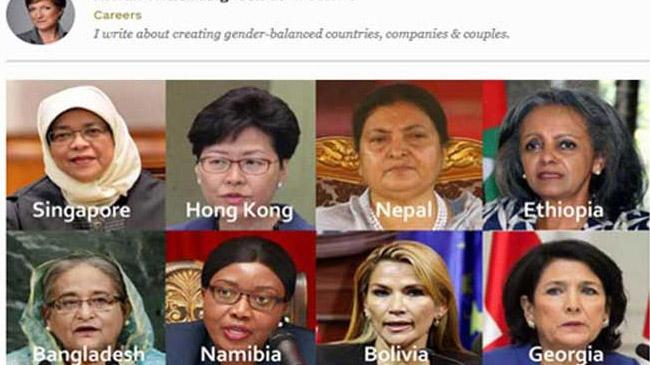 forbes magazine sheikh hasina