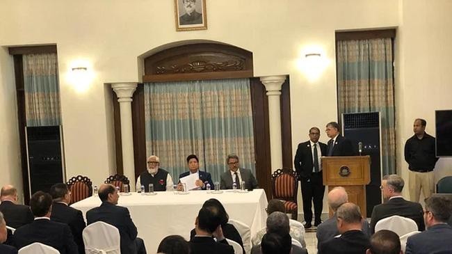 foreign minister ak abdul momen briefed the diplomats