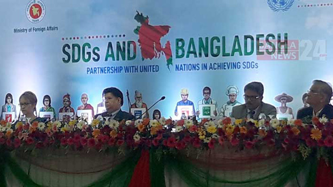 foreign minister in un program