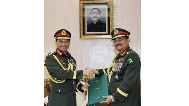 former and present army chief