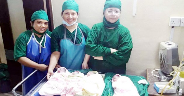 four child born in bd