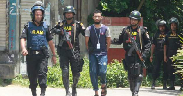 four militant surrendered at savar