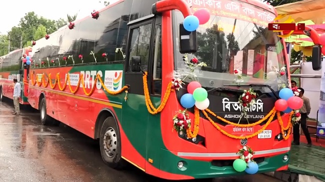 four thousand new bus in dhaka