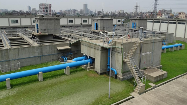 gandharbpur water treatment plant