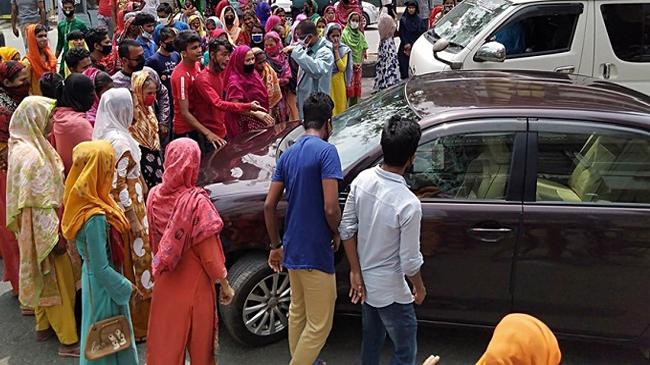 garments worker strike
