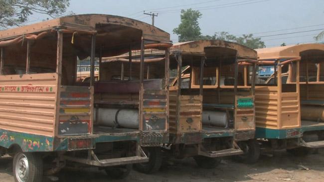 gas cylinder in car