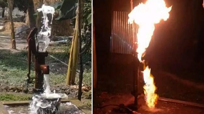gas in tubewell
