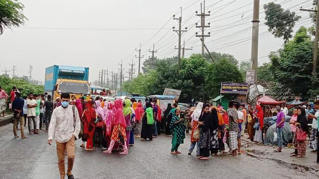 gazipur highway garments worker