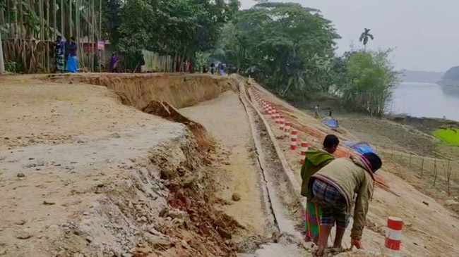 gazipur road damage