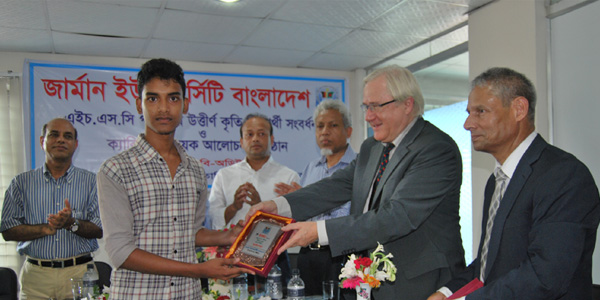 german university bangladesh reception