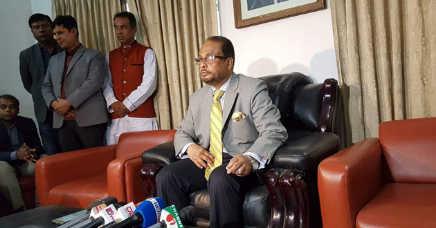 gm quader at press in banani