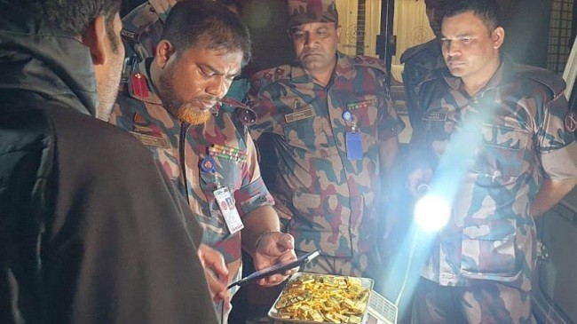 gold recover in benapole