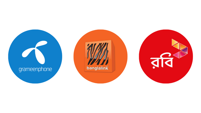 grameenphone banglalink and robi