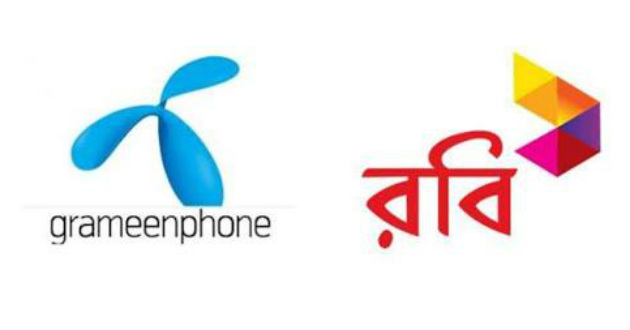 grameenphone robi logo