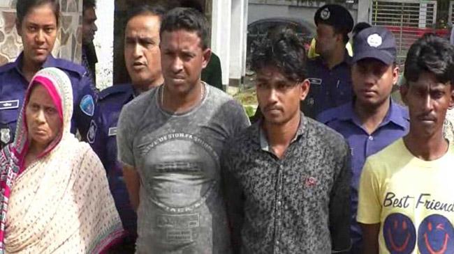 grand mother caught for kidnap