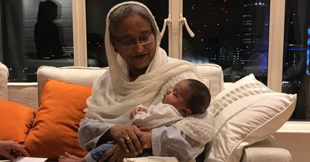 grandson anisul haque shiekh hasina