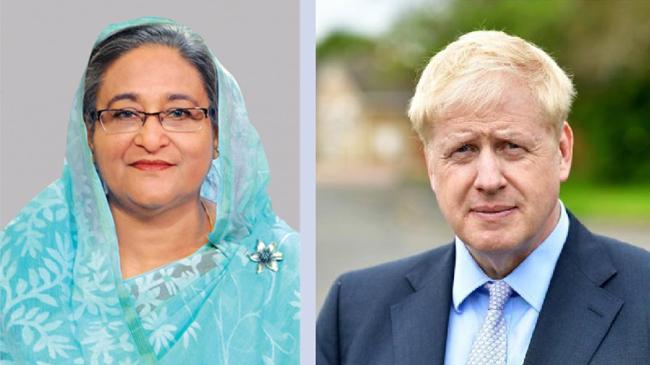 greetings from sheikh hasina to robin johnson