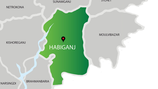 habigonj map