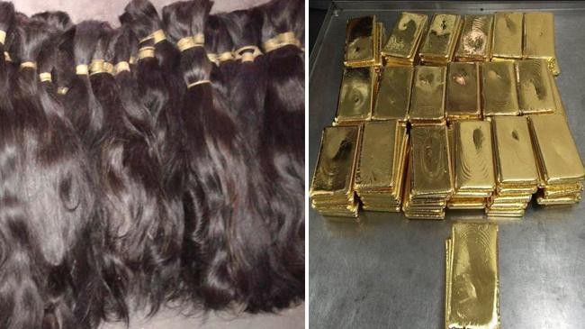 hair vs gold