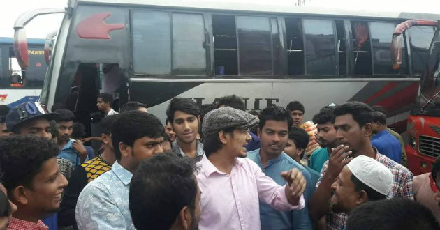 hanif paribahan bus stop