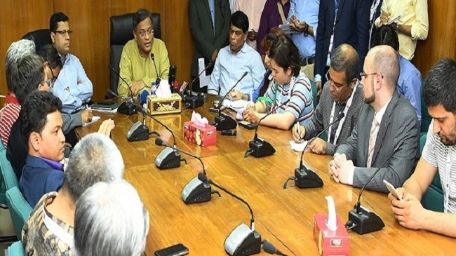 hasan mahmud meeting