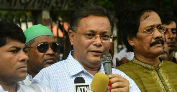 hasan mahmud speaking to media