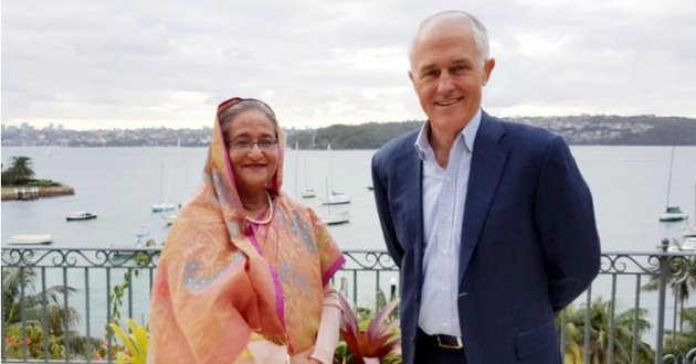 hasina and turnbull