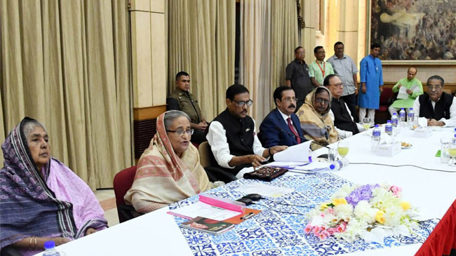 hasina at al executive committee meeting