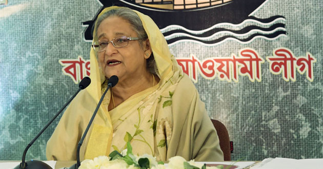 hasina at vedio confarance 26 dec 2018