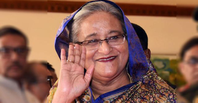 hasina at vedio confarence