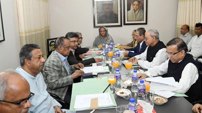 hasina in meeting