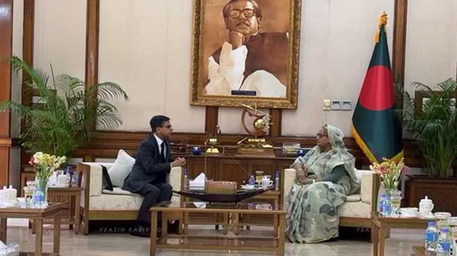 hasina meeting