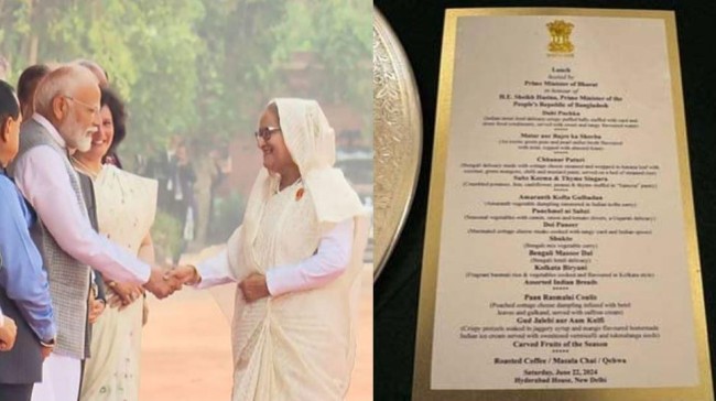 hasina modi launch