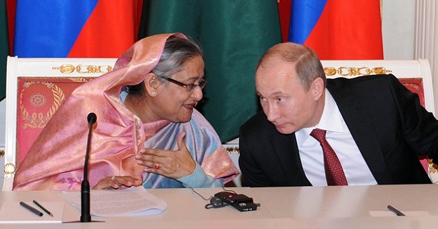 hasina putin