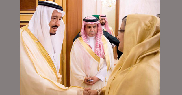 hasina saudi king