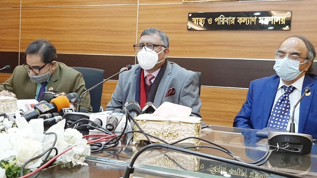 health minister today