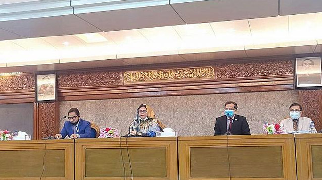 health secretary press conference