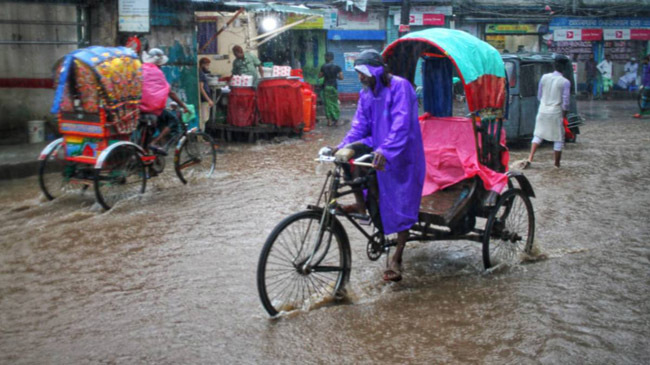 heavy rain