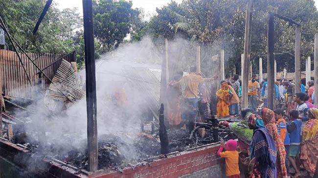 house burn for tv blast