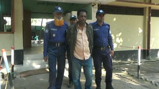 husband arrest sherpur