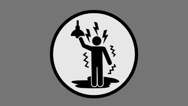 icon electrocuted