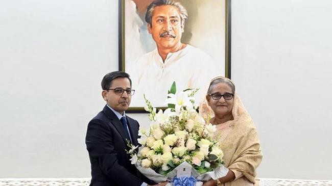 india congratulates pm hasina on polls victory