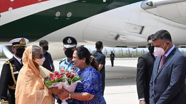 india welcome sheikh hasina in delhi 2022
