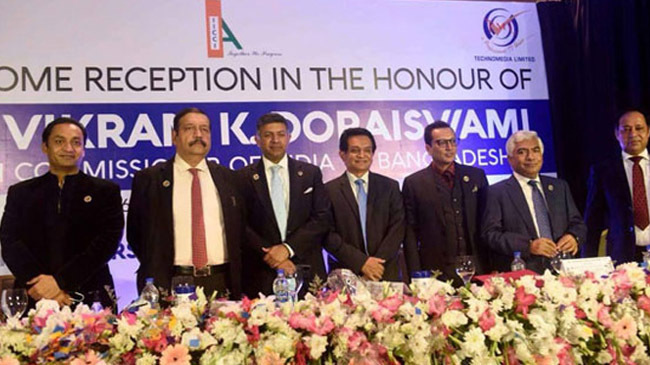 indian high commissioner welcomed